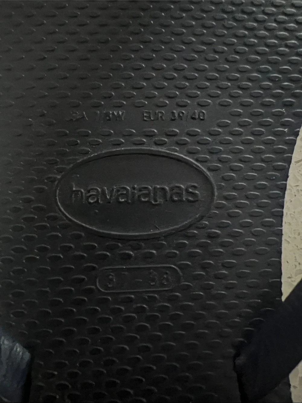 Havaianas Slim Flip Flops in Dark Blue